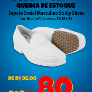Sapato Social Masculino Sticky Shoes Oferta