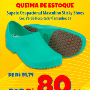 Sapato Tradicional Masculino Sticky Shoes Oferta