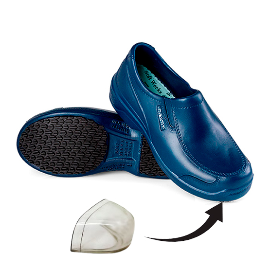 Sapato Social Unisex EVA Antiderrapante com Biqueira Soft Works
